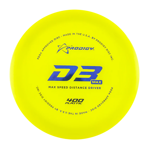 Prodigy D3 Max 400 Plastic 13 | 5 | -2 | 2