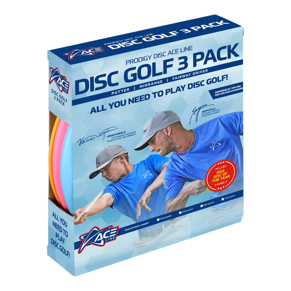 Prodigy ACE Line Disc Golf 3 Pack (Lightweight)