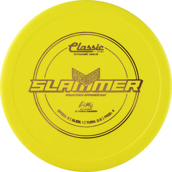 Dynamic Discs Classic Blend Sockibomb Slammer - Ricky Wysocki 3 | 1 | 0,5 | 4