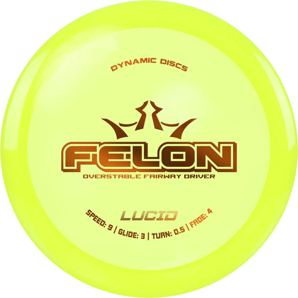 Dynamic Discs Lucid Felon 9 | 3 | 0,5 | 4